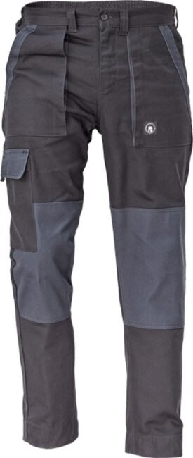 Cerva MAX NEO Kalhoty pracovní do pasu černá/šedá 56