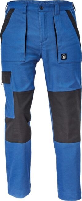 Cerva MAX NEO Kalhoty pracovní do pasu středně modrá/černá 44