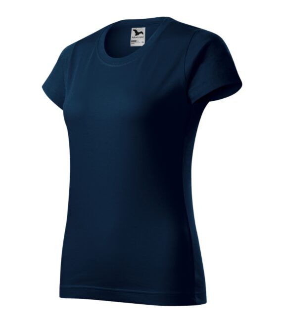 MALFINI BASIC dámské Tričko námořnická modrá L