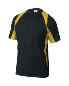 DeltaPlus BALI pánské Tričko černá/žlutá XL
