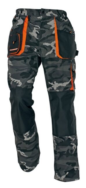 Cerva EMERTON Kalhoty pracovní do pasu camouflage 58