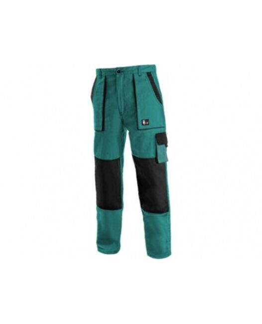 CXS LUXY JOSEF pánské Kalhoty pracovní do pasu zelená/černá 60