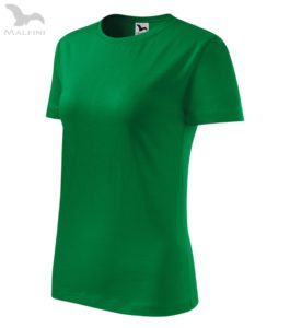 MALFINI CLASSIC NEW dámské Tričko středně zelená M
