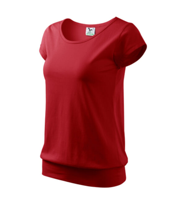 MALFINI CITY dámské Tričko červená  XL