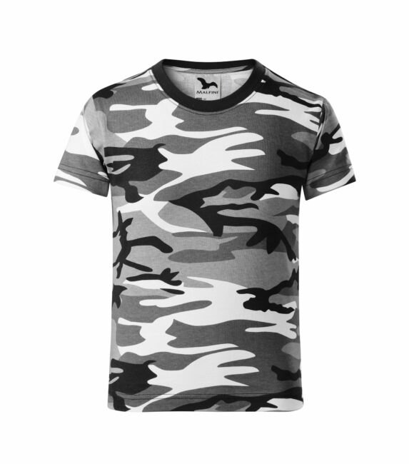 Malfini camouflage tričko camouflage gray