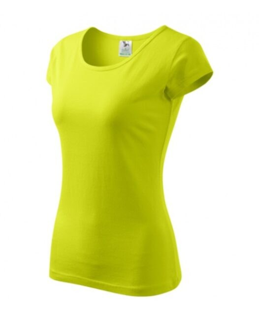 MALFINI PURE dámské Tričko žlutozelená S