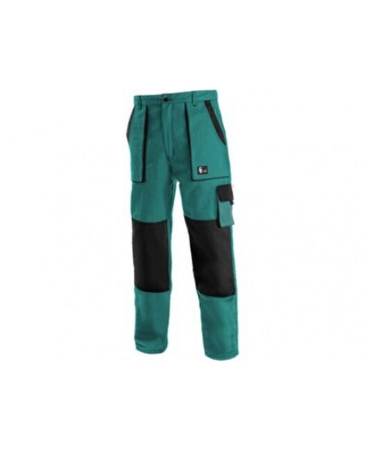 CXS LUXY JOSEF pánské Kalhoty pracovní do pasu zelená/černá 52