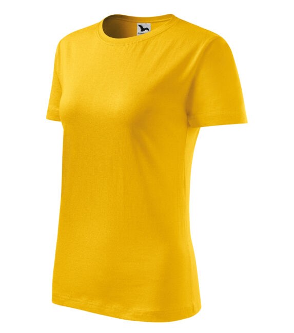 MALFINI CLASSIC NEW dámské Tričko žlutá  XL