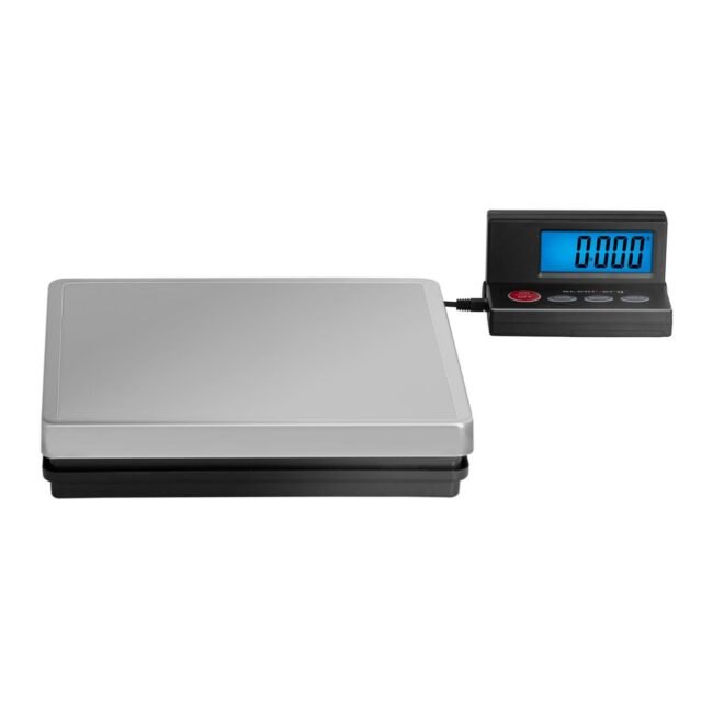 Digitální váha na balíky 50 kg / 10 g 25 x 25 cm externí LCD - Balíkové váhy Steinberg Systems