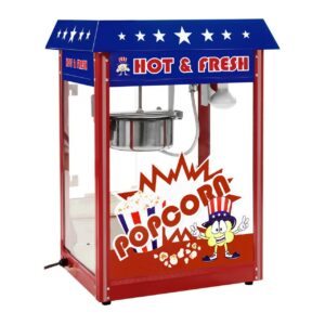 Stroj na popcorn vč. vozíku USA design - Stroje na popcorn Royal Catering