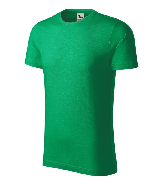 MALFINI NATIVE pánské Tričko středně zelená L