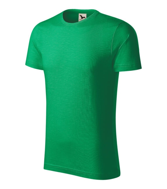 MALFINI NATIVE pánské Tričko středně zelená 3XL