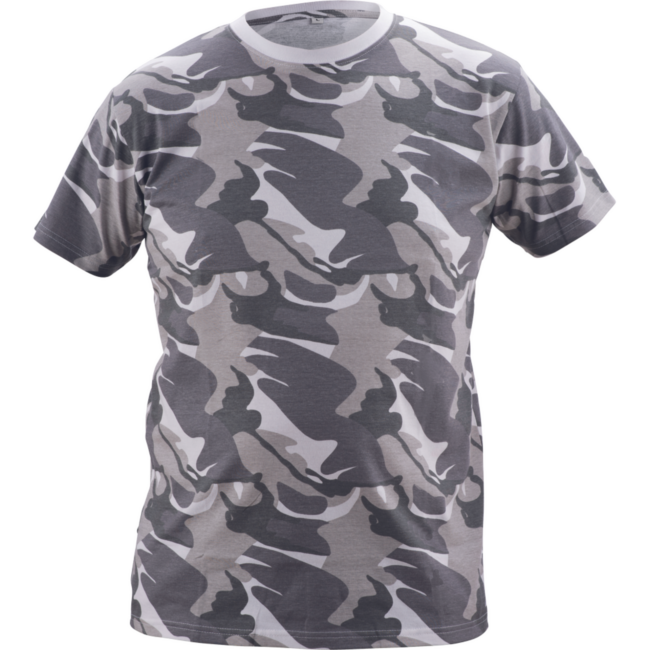 Cerva CRV camouflage šedá XL CRAMBE camouflage šedá XL Tričko camouflage šedá XL camouflage šedá XL