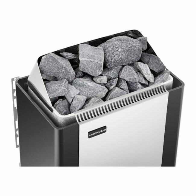 Saunová kamna 6 kW 30 až 110 °C se zabudovaným ovládáním - Doplňky do sauny Uniprodo