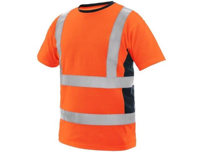 CXS EXETER Tričko reflexní oranžová  XL