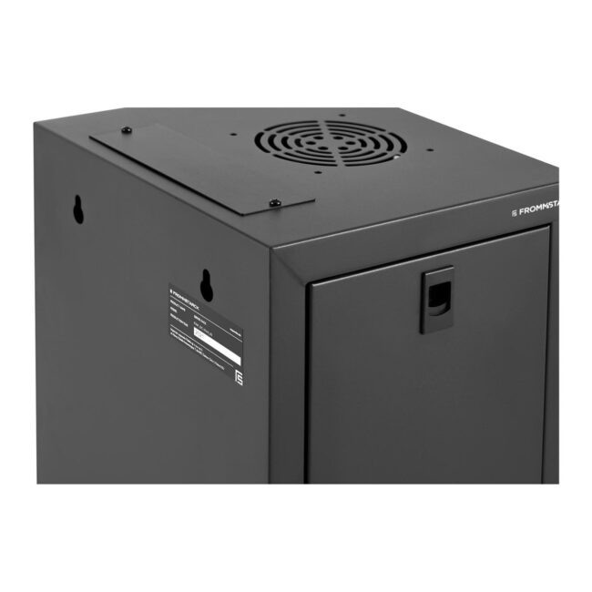 Serverová skříň 10 palců 6 HE uzamykatelná do 60 kg černá - Serverové skříně Fromm & Starck