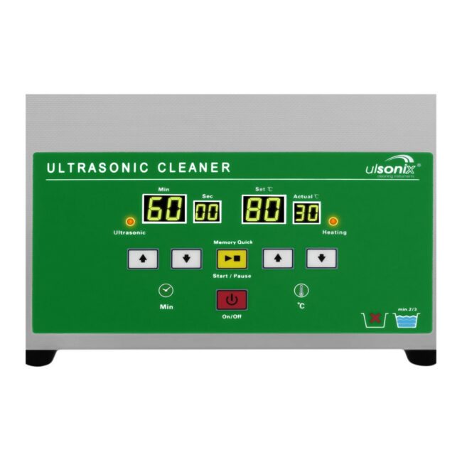 Ultrazvuková čistička 3 litry 80 W Memory Quick Eco - Ultrazvukové čističky ulsonix