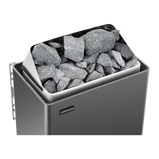 Saunová kamna 6 kW 30 až 110 °C s integrovaným ovládáním - Doplňky do sauny Uniprodo