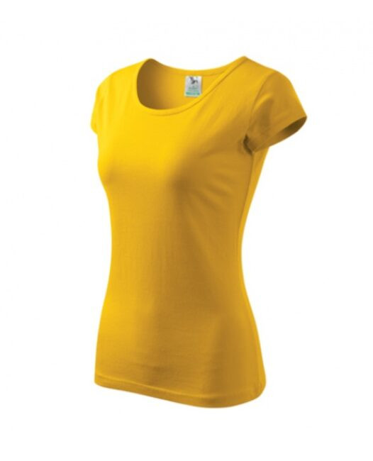 MALFINI PURE dámské Tričko žlutá  XL