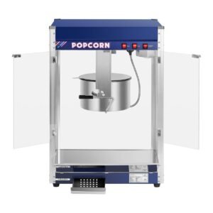 Stroj na popcorn modrý 16 oz XXL - Stroje na popcorn Royal Catering