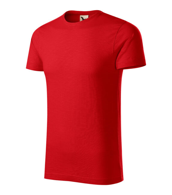 MALFINI NATIVE pánské Tričko červená  XL