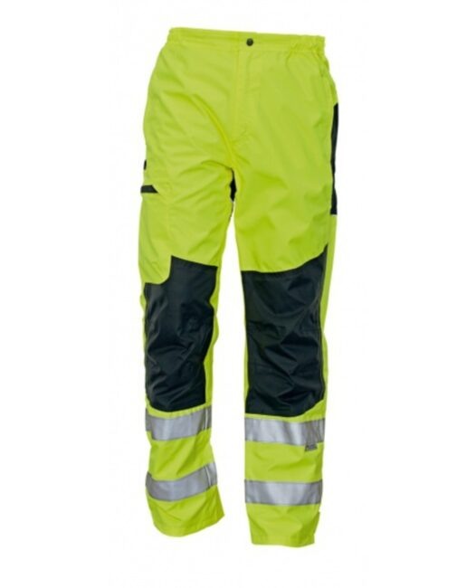 Cerva TICINO Kalhoty do pasu reflexní nepromokavé žlutá/černá XL