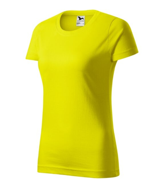 MALFINI BASIC dámské Tričko žlutá  S