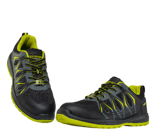 Bennon Spiker S3 Low obuv černé-žluté