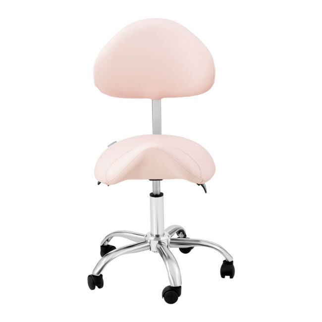 Sedlová židle 55–69 cm 150 kg Růžová