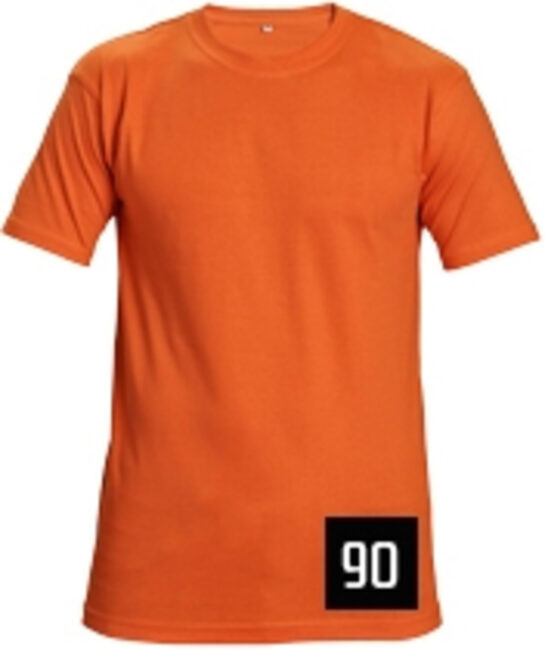 Cerva TEESTA UNI Tričko oranžová  XL