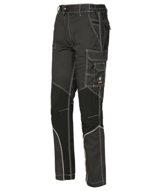 ISSA STRETCH EXTREME Kalhoty do pasu tmavě šedá  XL