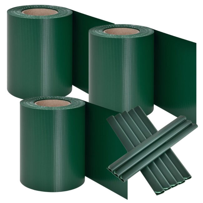 Juskys PVC ochranný pás 3ks - zelený