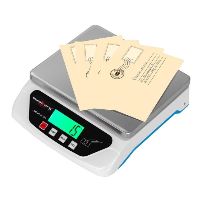 Poštovní váha 25 kg / 1 g LCD Basic - Poštovní váhy Steinberg Basic